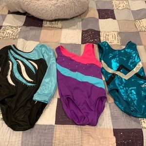 Gymnastics leotards